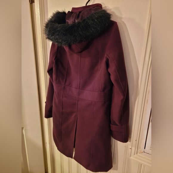 Plum purple Suzy Shier winter coat - Picture 3 of 5